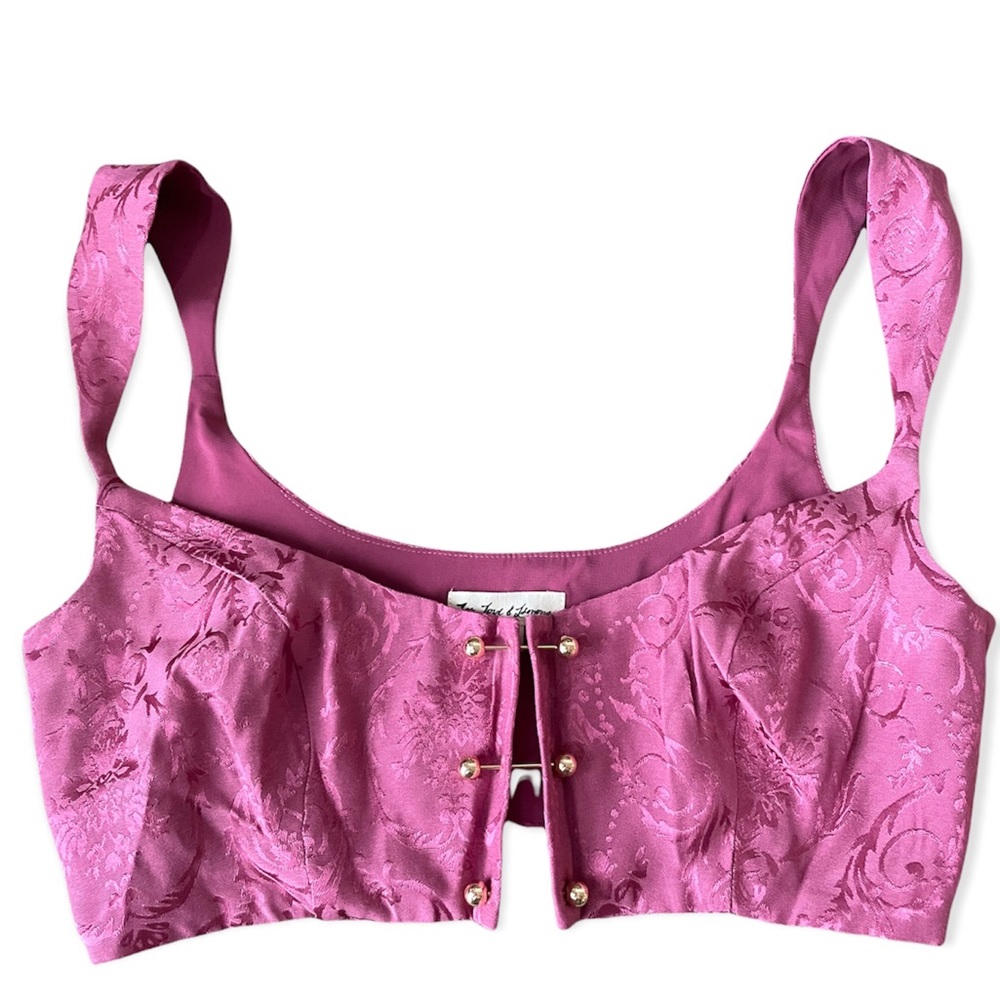 Brocade Crop Top